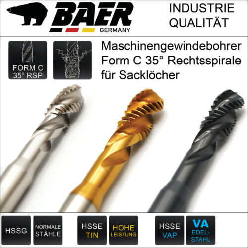 Baer gewindebohrer m20 zur - baer,