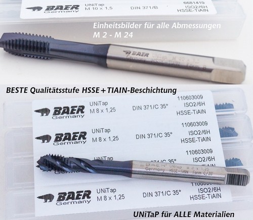 Gewindebohrer baer - gewindebohrer,